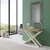 Ityhome Ityhome 90 x 77 konzolna miza rjava, (20847749)