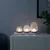 PRAKTSPIREA Set ukrasne LED rasvete, 4 kom., s postoljem za punjenje