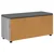Klupa za hodnik s jastukom Sivi Sonoma 100 x 38 x 46 cm