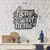 Wallity Zidna dekoracija Home Sweet Home, Crna