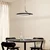 Lucande LED viseča svetilka Eldra, kavno rjava, O 55 cm, CCT - Dnevna soba/jedilnica - Sodobni - kavno rjava, bela - Kovina