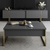 HANAH HOME Luxe Anthracite Gold