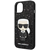 Karl Lagerfeld KLHCP14SGFKPK iPhone 14 6,1 hardcase black Glitter Flakes Ikonik (KLHCP14SGFKPK)