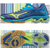 MIZUNO moški dvoranski copati WAVE LIGHTNING Z2 (V1GA160043), modri-zeleni