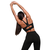 GymBeam Pulse Running Sports Bra Black
