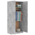 Ormar siva boja betona 90 x 52 x 200 cm od konstruiranog drva