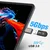 OTG adapter Techsuit SlateVolt A10 USB-A v USB-C USB 3.0, 5Gbps, 3A, Thunderbolt 3 podpora, cinkova zlitina - siv