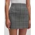 EDITED Krilo Josie Skirt siva/mešane barve/črna