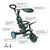 Globber Tricikl Explorer 4u1 Blue, 10m+ 22000001