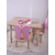 HANAH HOME Dečiji sto i stolice Bunny Two Chair Set Pink Brown