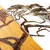 Wallity Zidna dekoracija Acacia Tree - 387-A, 90x58x3 cm, Smeđe boje