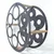 Hanah Home dekorativni metalni stalak za vino Vin Hld-3014, crni / prirodno drvo