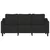 vidaXL Trosed črn 180 cm blago
