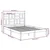 shumee vidaXL Posteljni okvir brez vzmetnice 160x200 cm masiven les