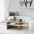 Hanah Home Klub sto Saga Square, 90x35x90 cm, Krem