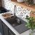 Deante ZRM  T113 Granitna sudopera Magnetic, Antracit