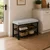 Hanah Home cipelarnik Lotus, 30 cm, krem