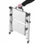 Hailo Dvokraka lestev z 2 stopnicama Mini Comfort 45 cm aluminij
