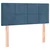 vidaXL vidaXL Box spring postelja z vzmetnico temno modra 80x200 cm žamet, (20901696)