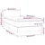Vidaxl Box spring postelja z vzmetnico temno rjava 100x200 cm blago
