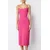 Trendyol Milla Ženska haljina Twoss24El00139, Roze