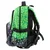 Play Ranac za dečake Pixel Mines Etron, Anatomski, 38 x 30 x 20 cm, Zeleno-crni