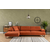 ATELIER DEL SOFA Ugaona garnitura Mustang Small Left Orange