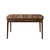 HANAH HOME Set Trpezarijski sto i 4 stolice Fergana Brown
