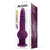 Action Booster Ultra Jet Thruster Vibrator with Powerfull Suction Cup Purple