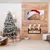 tulup.si Steklena slika Cat Cap Santa Claus 120x60 cm