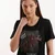 Lotto Ženska majica fiore sq t shirt W, Crna