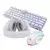 Redragon Tastatura K630W, Miš Griffin M607W i Slušalice Pandora H350W, Beli