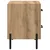 vidaXL Nočna omarica artisan hrast 40 x 35 x 47.5 cm Konstruiran les