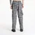 Hlače Wasted Paris M Yard Tartan Hunter Black/ White L
