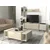 Hanah Home Set Tv komoda i zidna polica Veyron, Krem