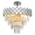 Luster na stalku CARISMA 9xE14/40W/230V matni hrom