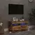 TV ormarić LED boja staro drvo 80x35x40 cm konstruirano drvo