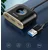 shumee USB-adapter HUB 4v1 USB 3.0 na USB 3.0*1+USB 2.0*3 1m črne barve