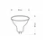 MR16LED žarnica 12v 2w 6500K Eco Light