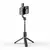 Selfie stick s trinožnim stojalom za mobilne naprave Flash Stick ter z bliskavico - črn