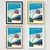 Wallity Poster Les Alpes-1990, 42x59,4 cm