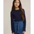WE Fashion Majica  temno modra