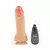 Vibrator sa vibracijom, Silikonski, 22cm, Boja kože