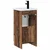 Kupaonski umivaonik s sudoperom Staro drvo 42 x 40 x 84,5 cm