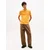Tommy Jeans Majica DM0DM20363 Oranžna Slim Fit
