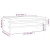 Vidaxl Stojalo za zaslon medeno rjavo 50x24x16 cm trdna borovina
