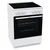GORENJE Električni šporet GEC 6A11 WG crno-beli