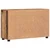 Kreveta s policom FLORIN Staro drvo 88,5 x 30,5 x 55,5 cm