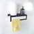 Hanah Home držač za papirne ubruse Mhang 001, crni