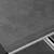 Gockowiak Olena antracitna tekstilna garderobna omara s policami